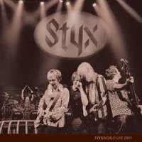 Styxworld LIVE 2001 front cover